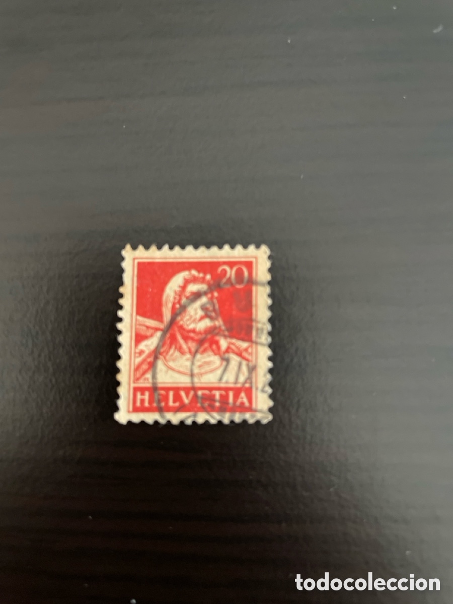 Sellos: Sello Suiza usado 1921 - Foto 1