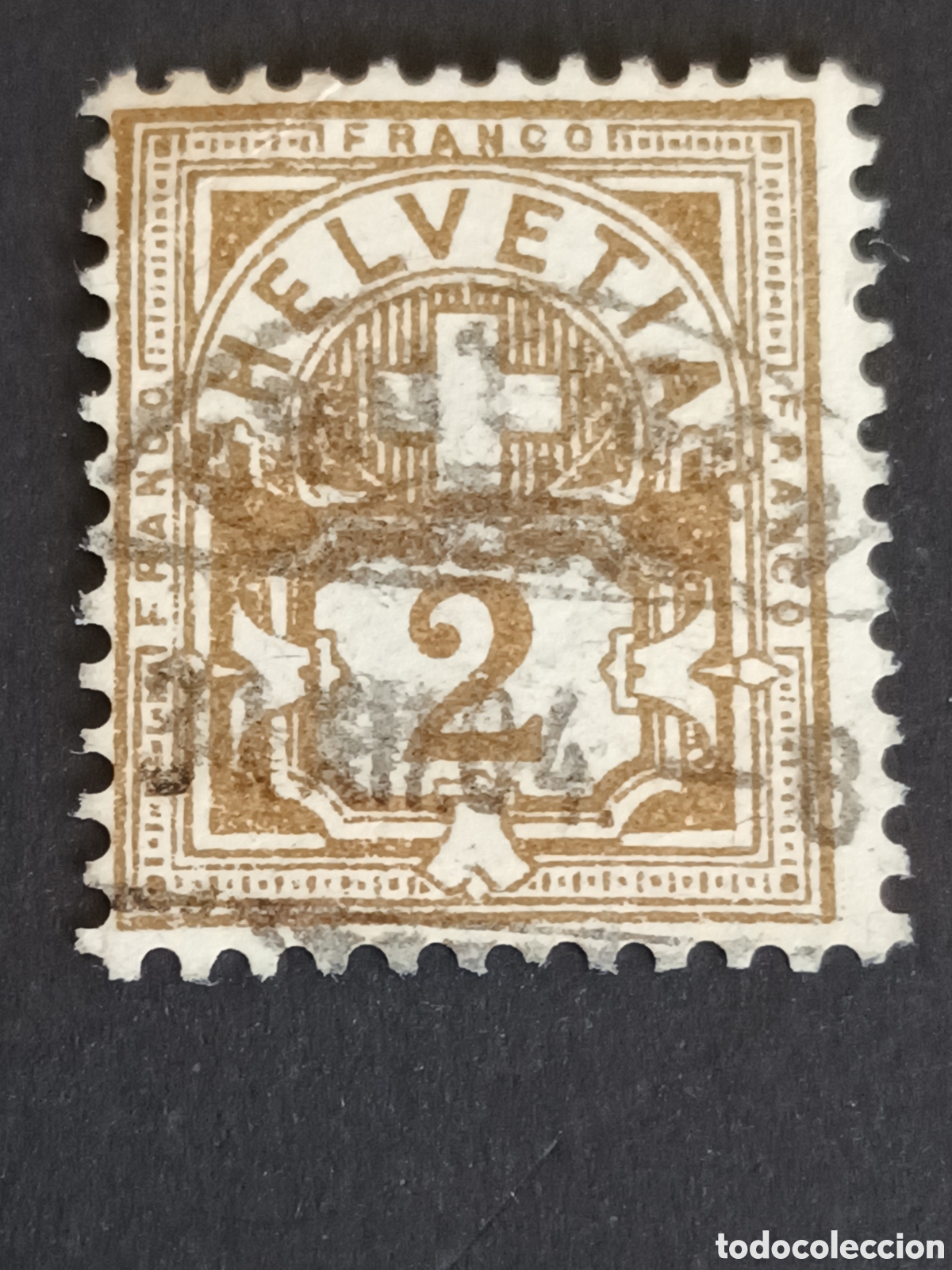 Sellos: SUIZA. 1882. USADO. - Foto 1