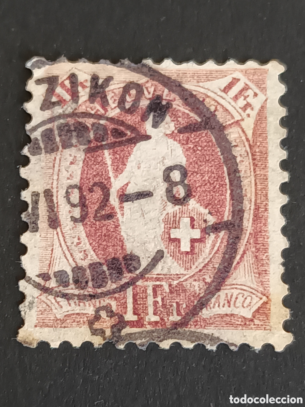Sellos: SUIZA. 1882. USADO. - Foto 1