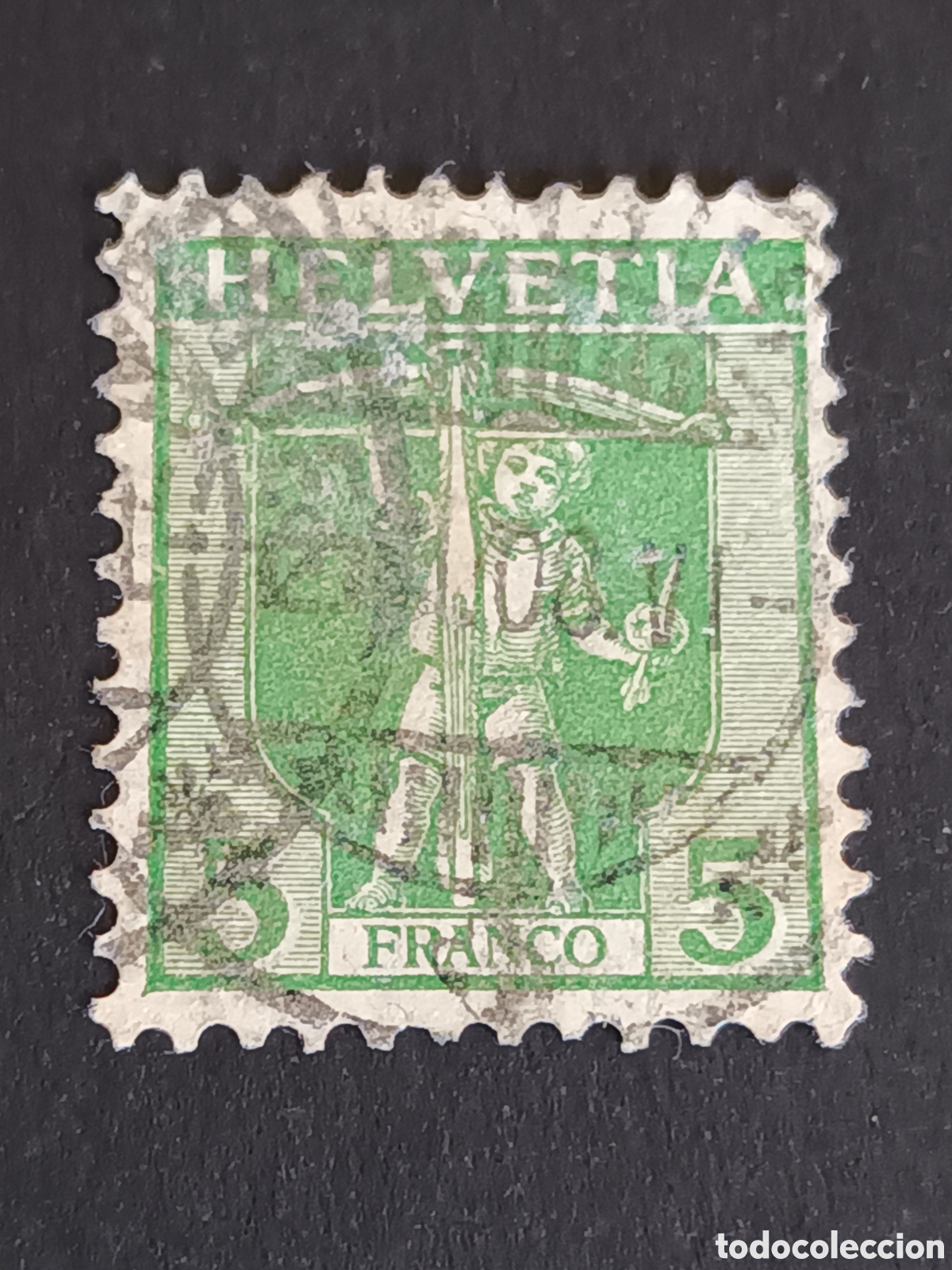 Sellos: SUIZA. 1907. USADO. - Foto 1
