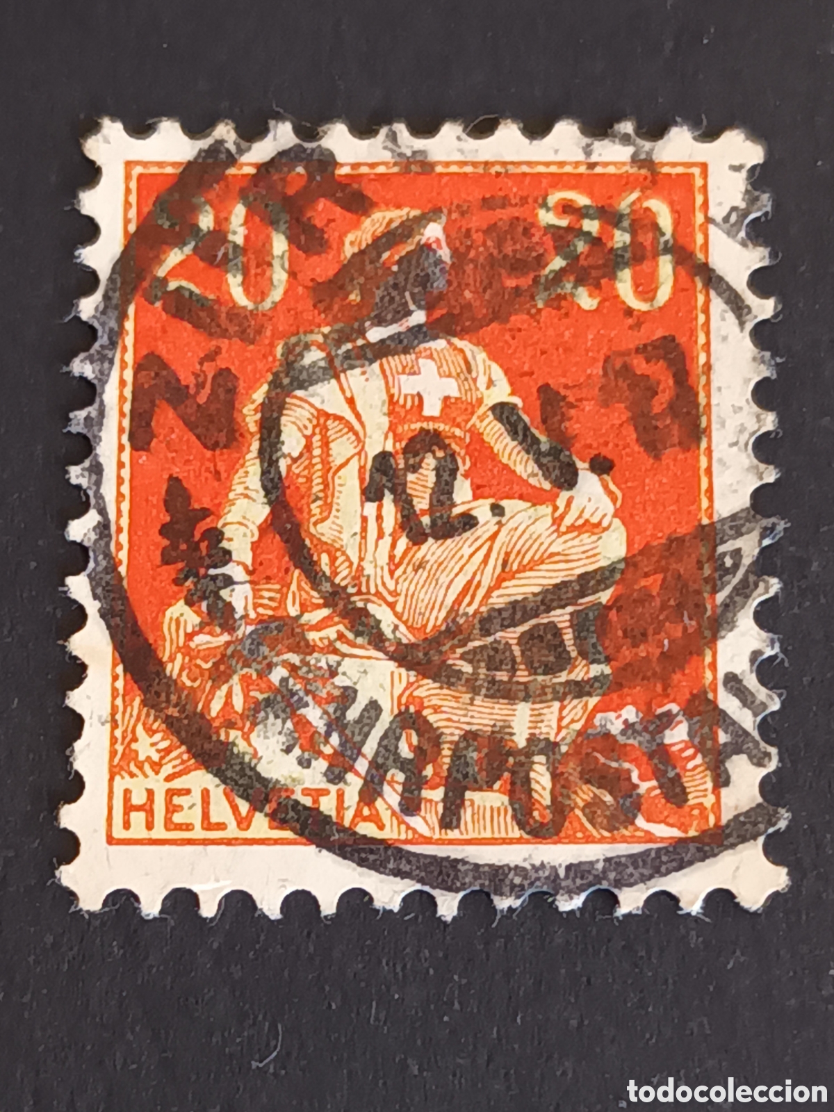 Sellos: SUIZA. 1908. USADO. - Foto 1