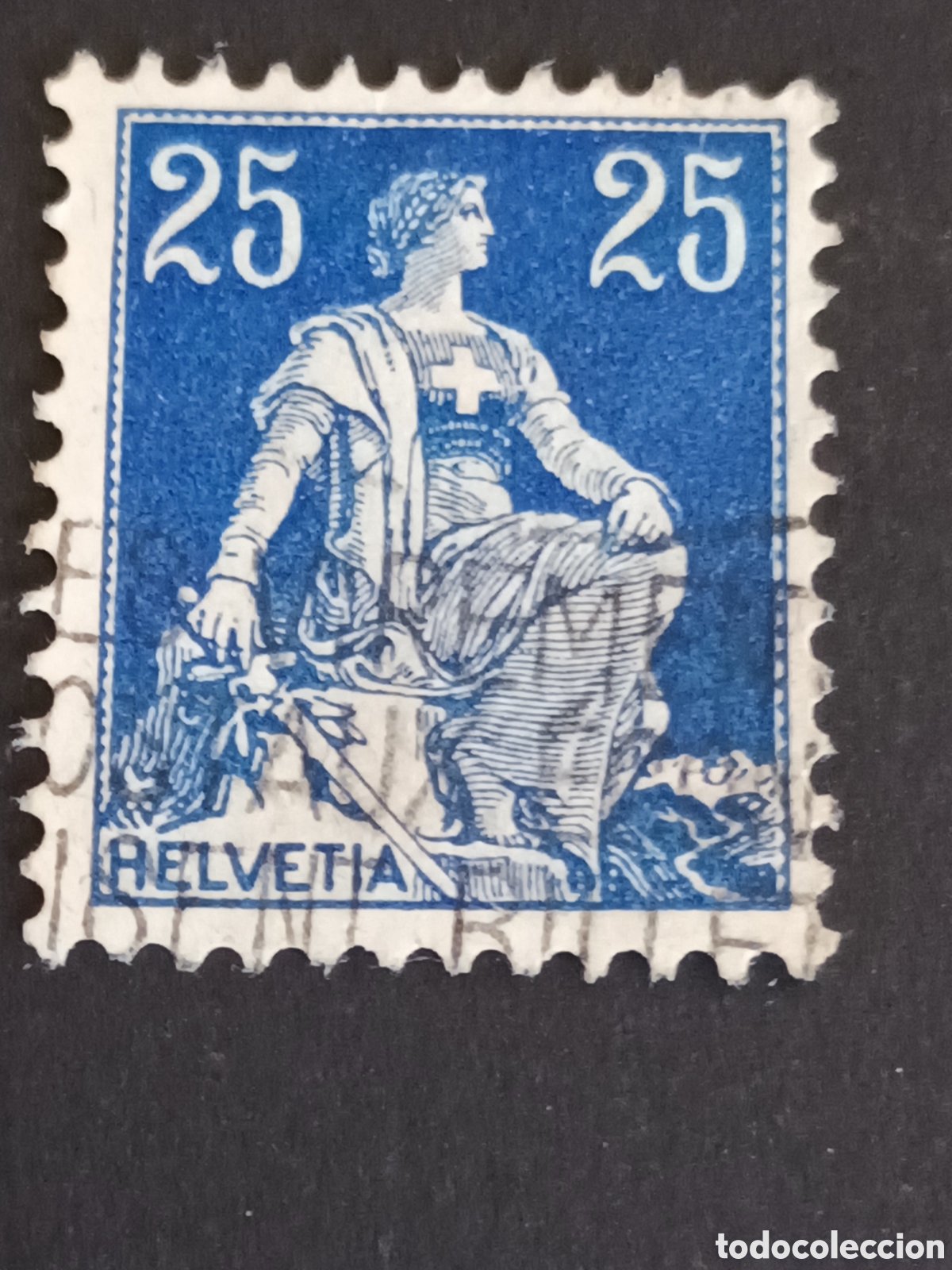 Sellos: SUIZA. 1908. USADO. - Foto 1