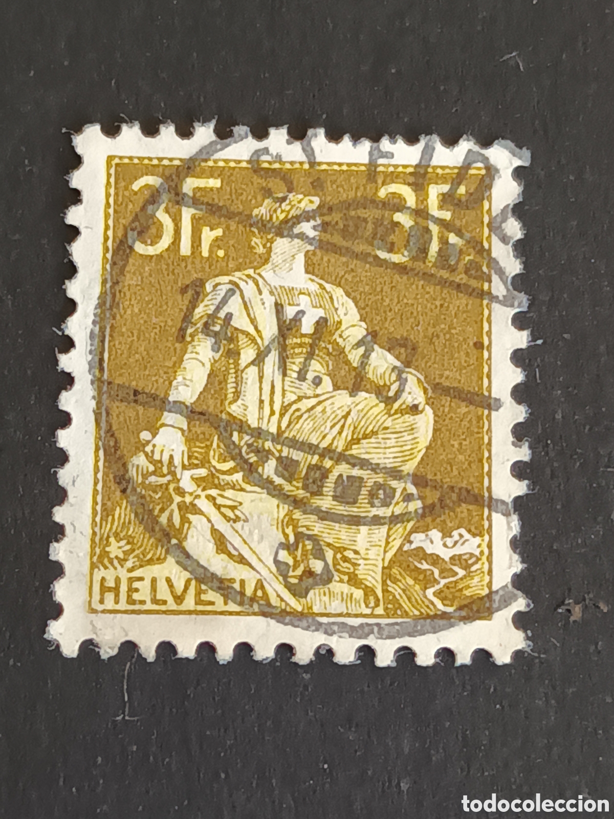 Sellos: SUIZA. 1908. USADO. - Foto 1