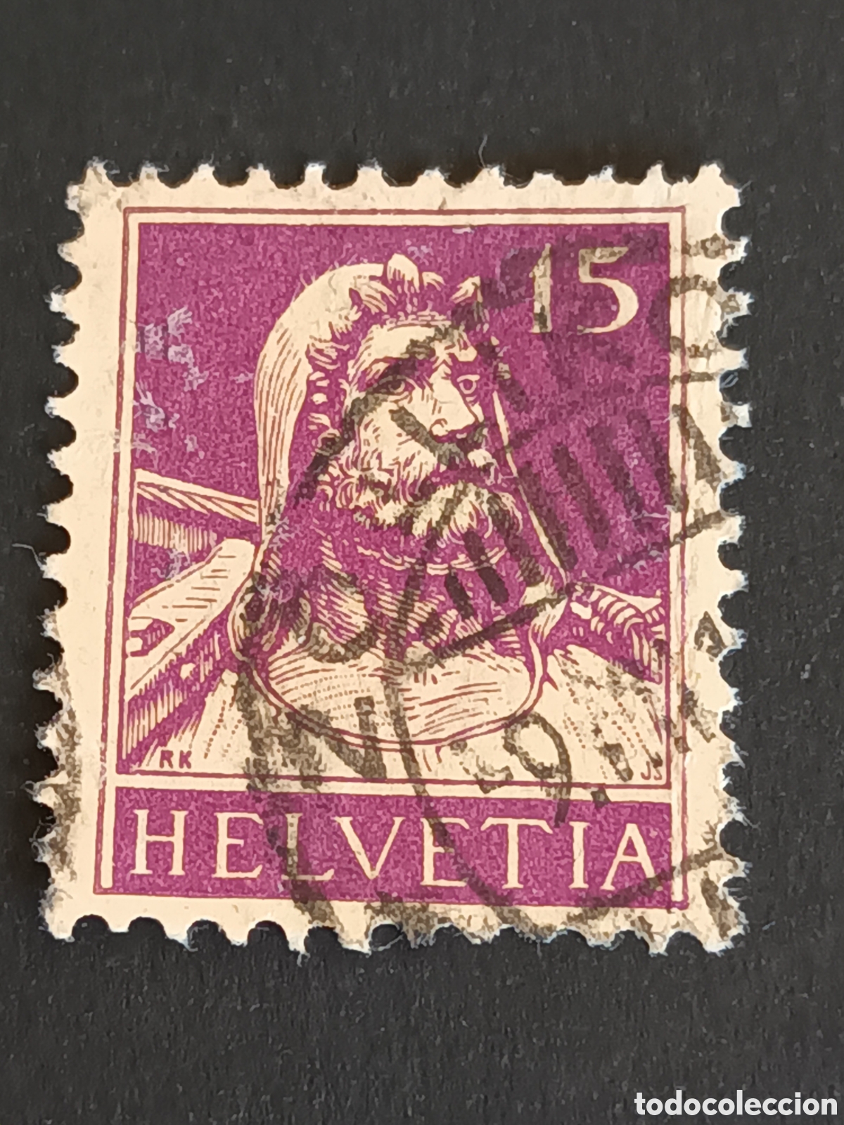 Sellos: SUIZA. 1914. USADO. - Foto 1