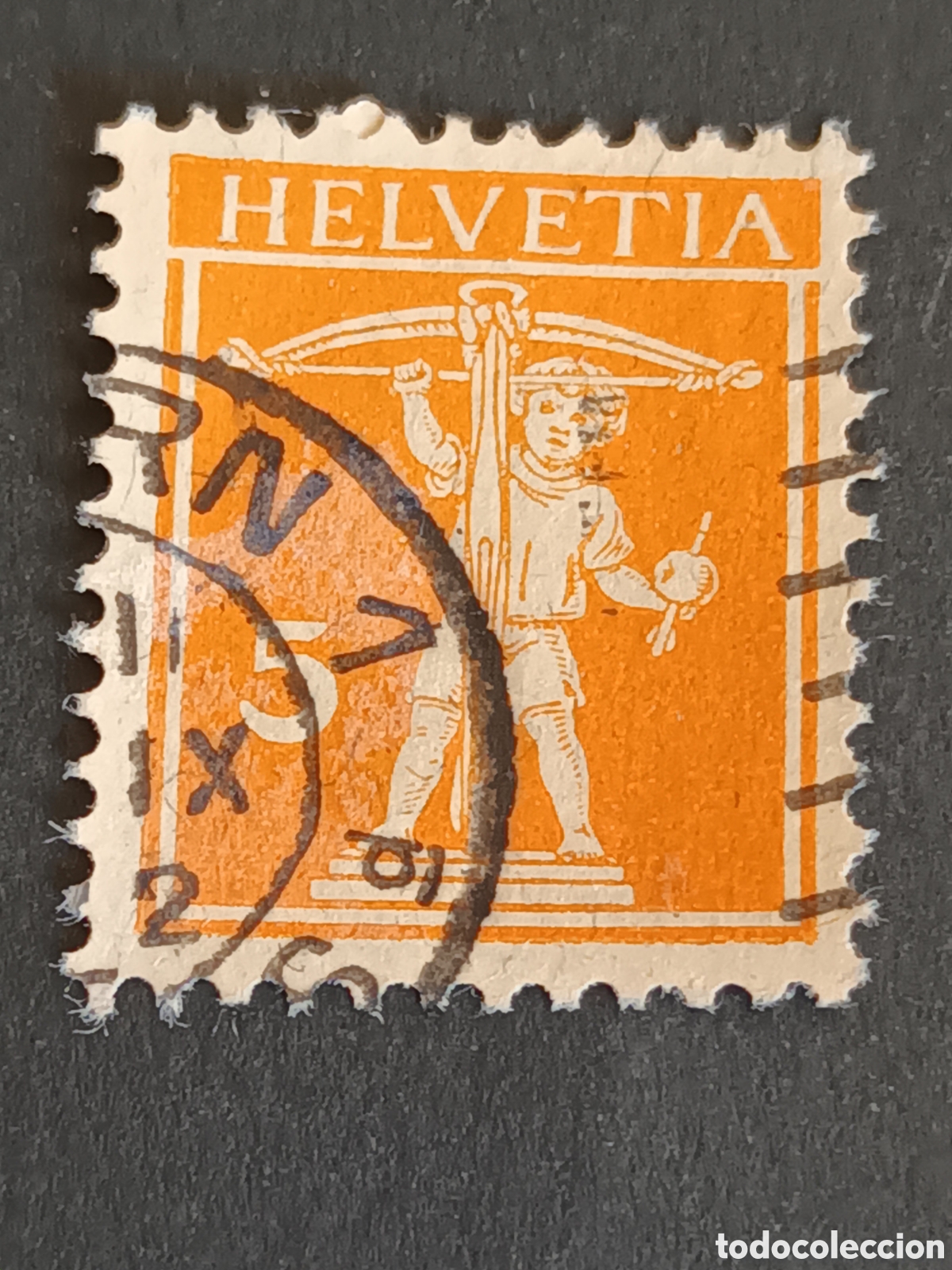Sellos: SUIZA. 1921. USADO. - Foto 1