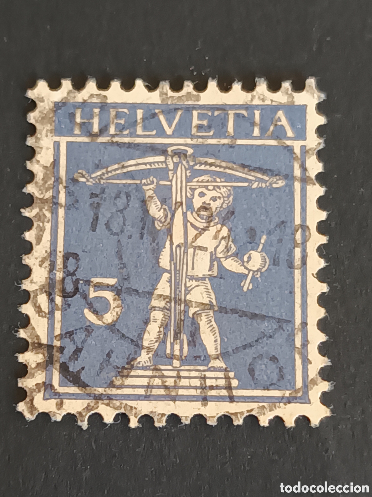 Sellos: SUIZA. 1921. USADO. - Foto 1