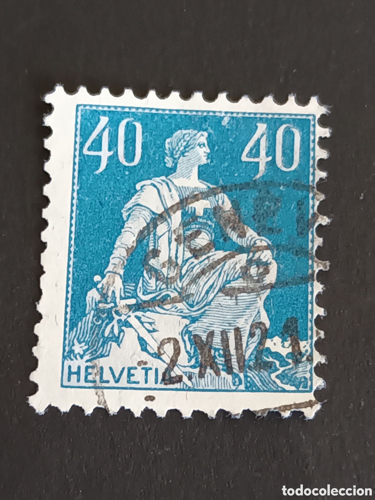 Sellos: SUIZA. 1921. USADO. - Foto 1
