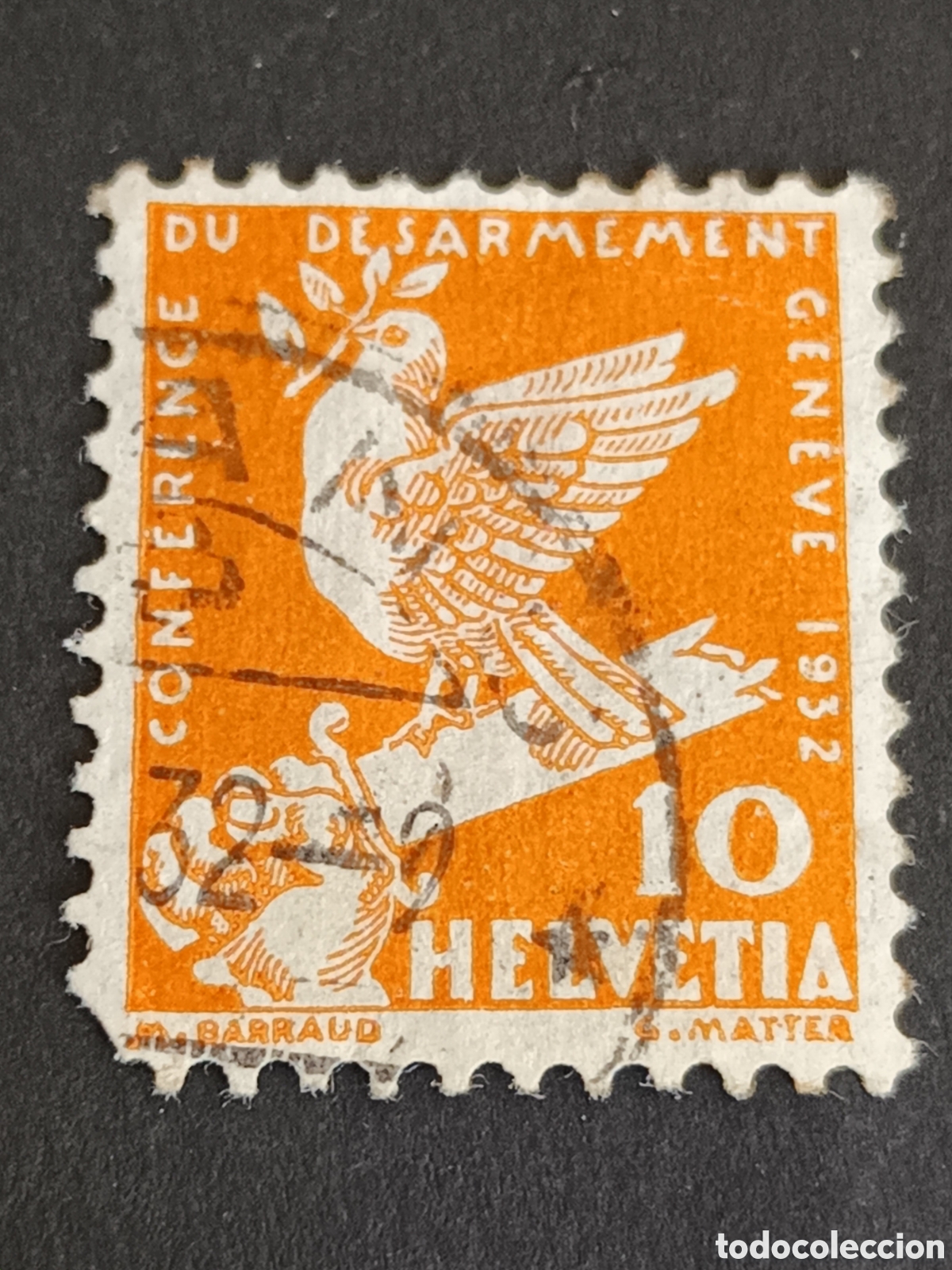 Sellos: SUIZA. 1932. USADO. - Foto 1