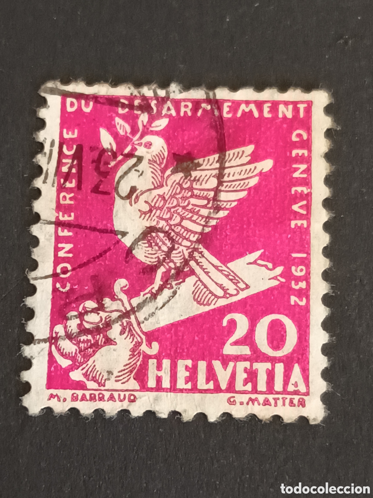 Sellos: SUIZA. 1932. USADO. - Foto 1