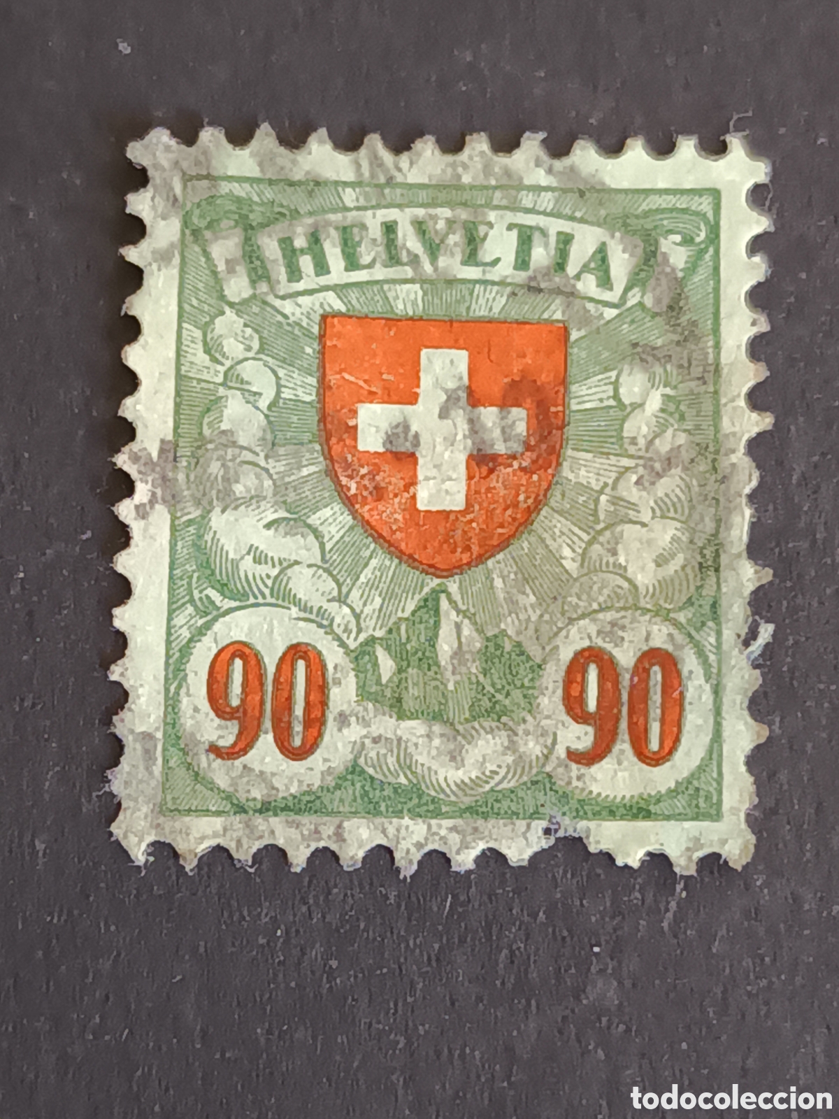 Sellos: SUIZA. 1924. USADO. - Foto 1