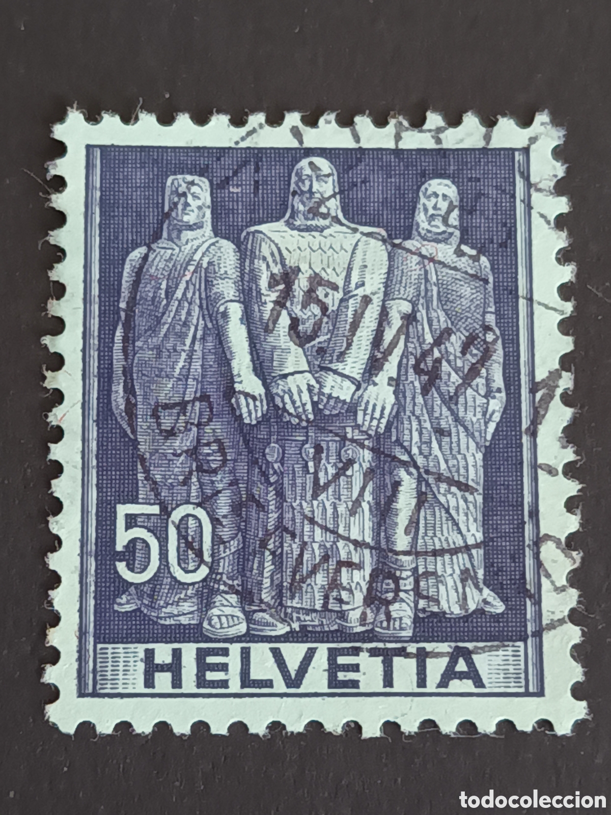 Sellos: SUIZA. 1941. USADO. - Foto 1