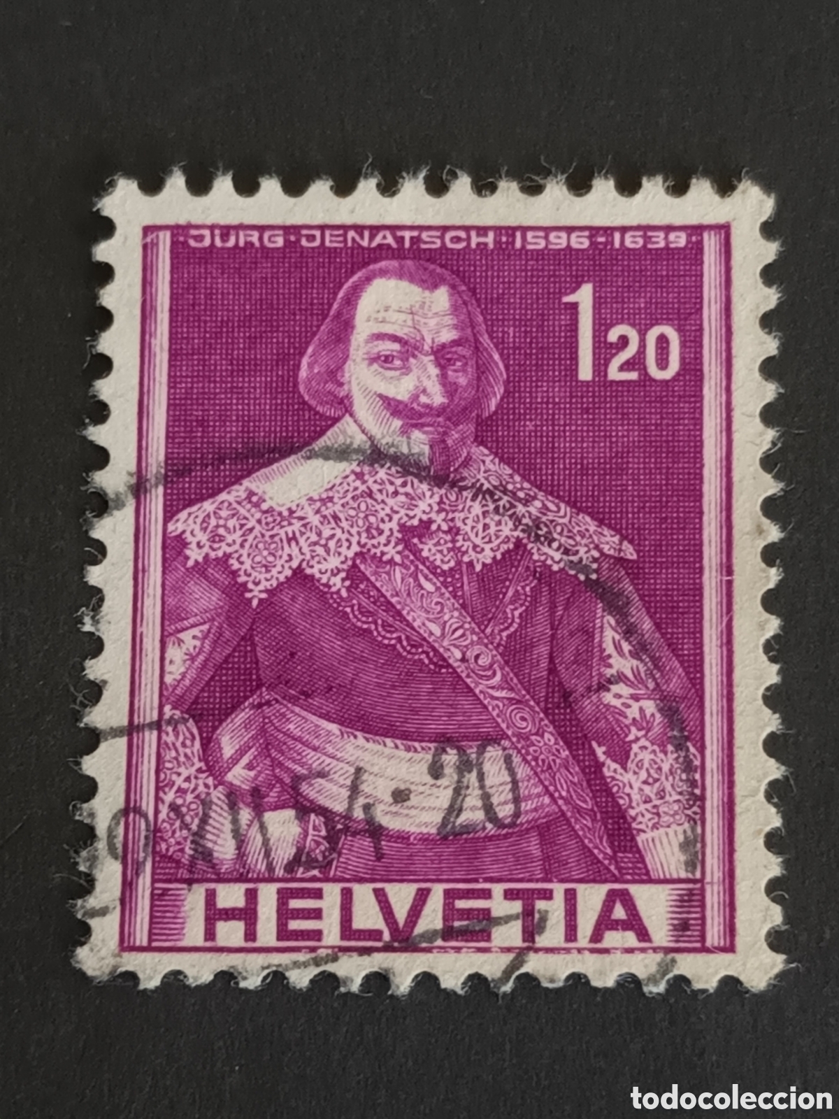 Sellos: SUIZA. 1941. USADO. - Foto 1