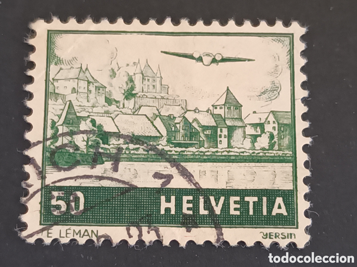 Sellos: SUIZA. 1941. USADO. - Foto 1