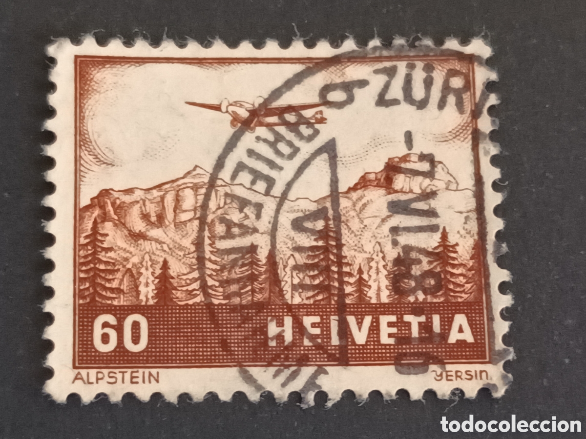 Sellos: SUIZA. 1941. USADO. - Foto 1
