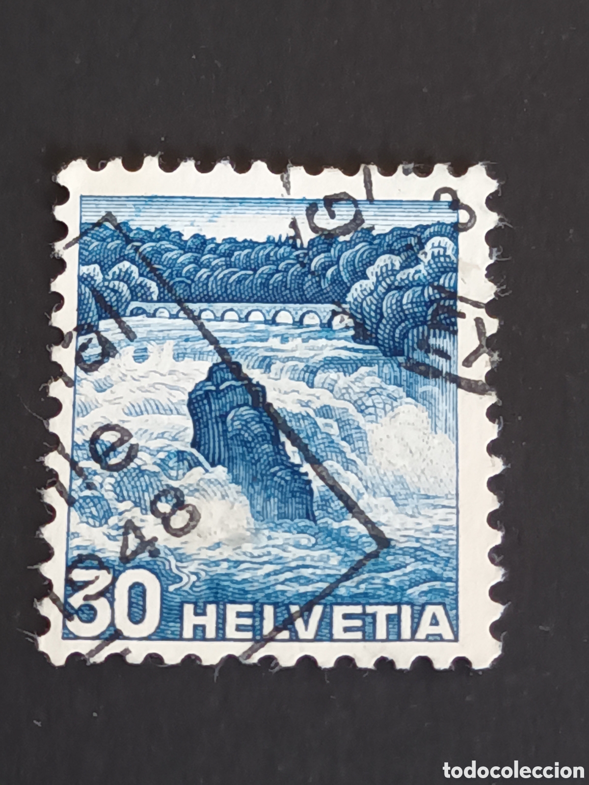 Sellos: SUIZA. 1948. USADO. - Foto 1