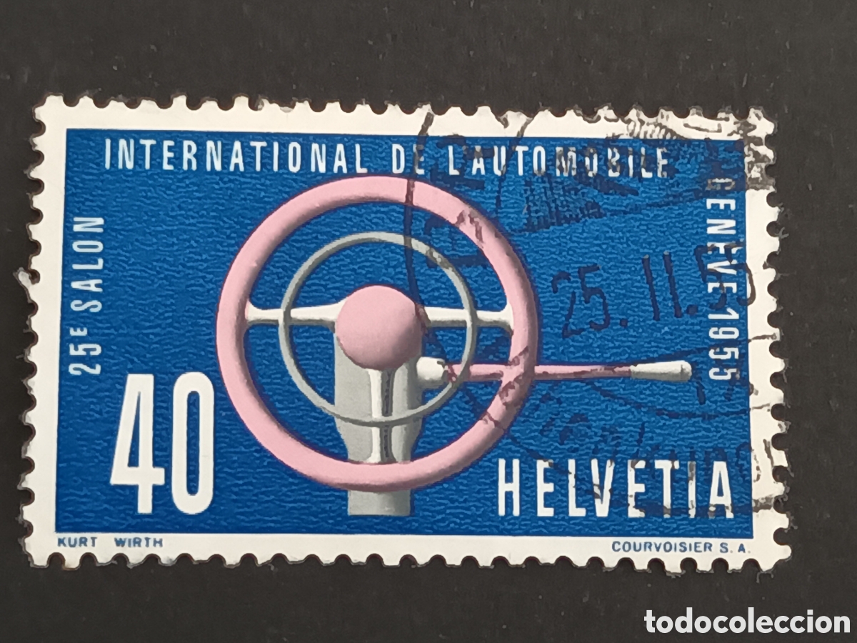 Sellos: SUIZA. 1955. USADO. - Foto 1
