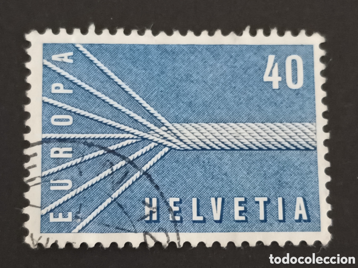Sellos: SUIZA. 1957. USADO. - Foto 1