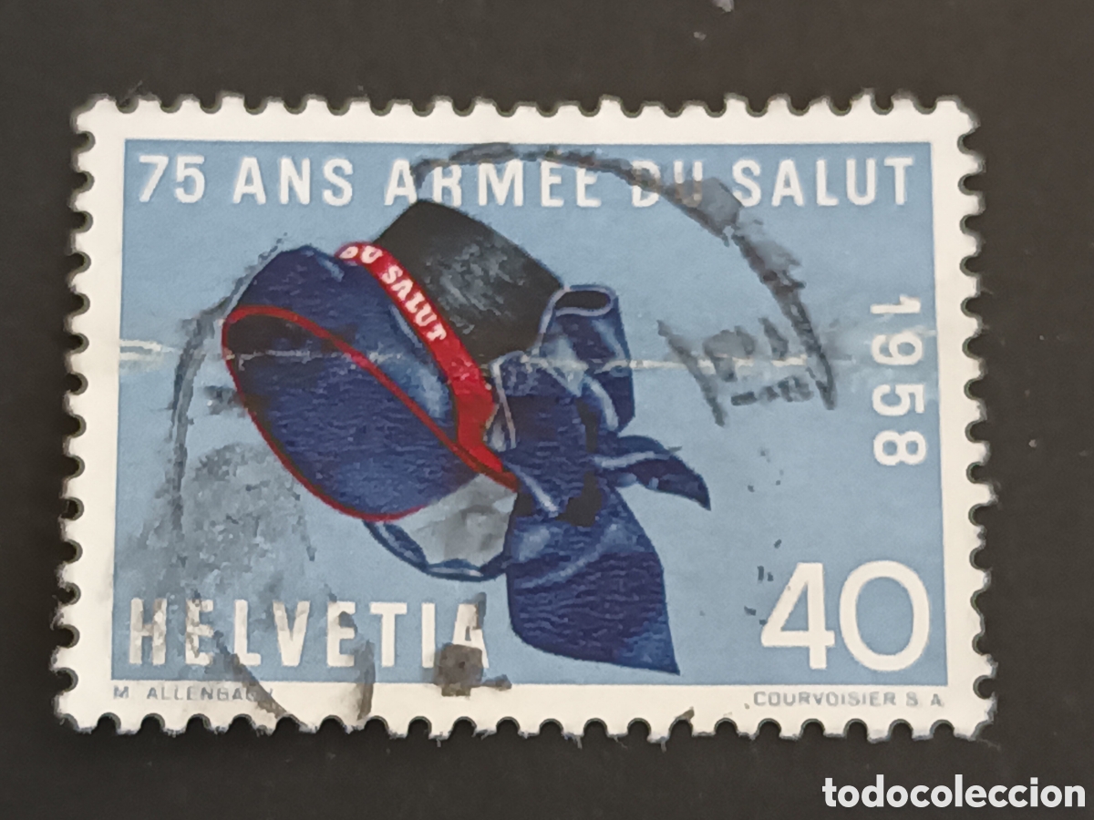Sellos: SUIZA. 1958. USADO. - Foto 1
