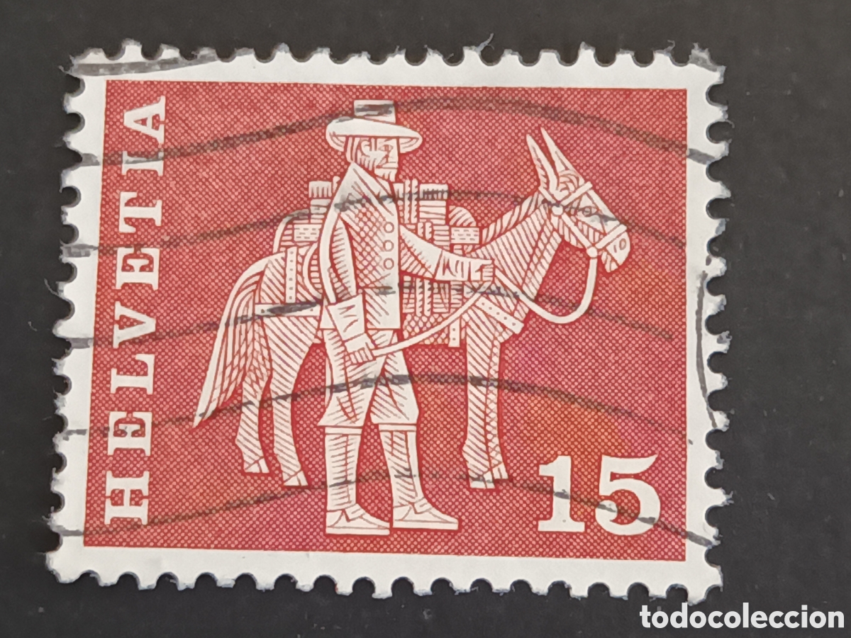 Sellos: SUIZA. 1960. USADO. - Foto 1