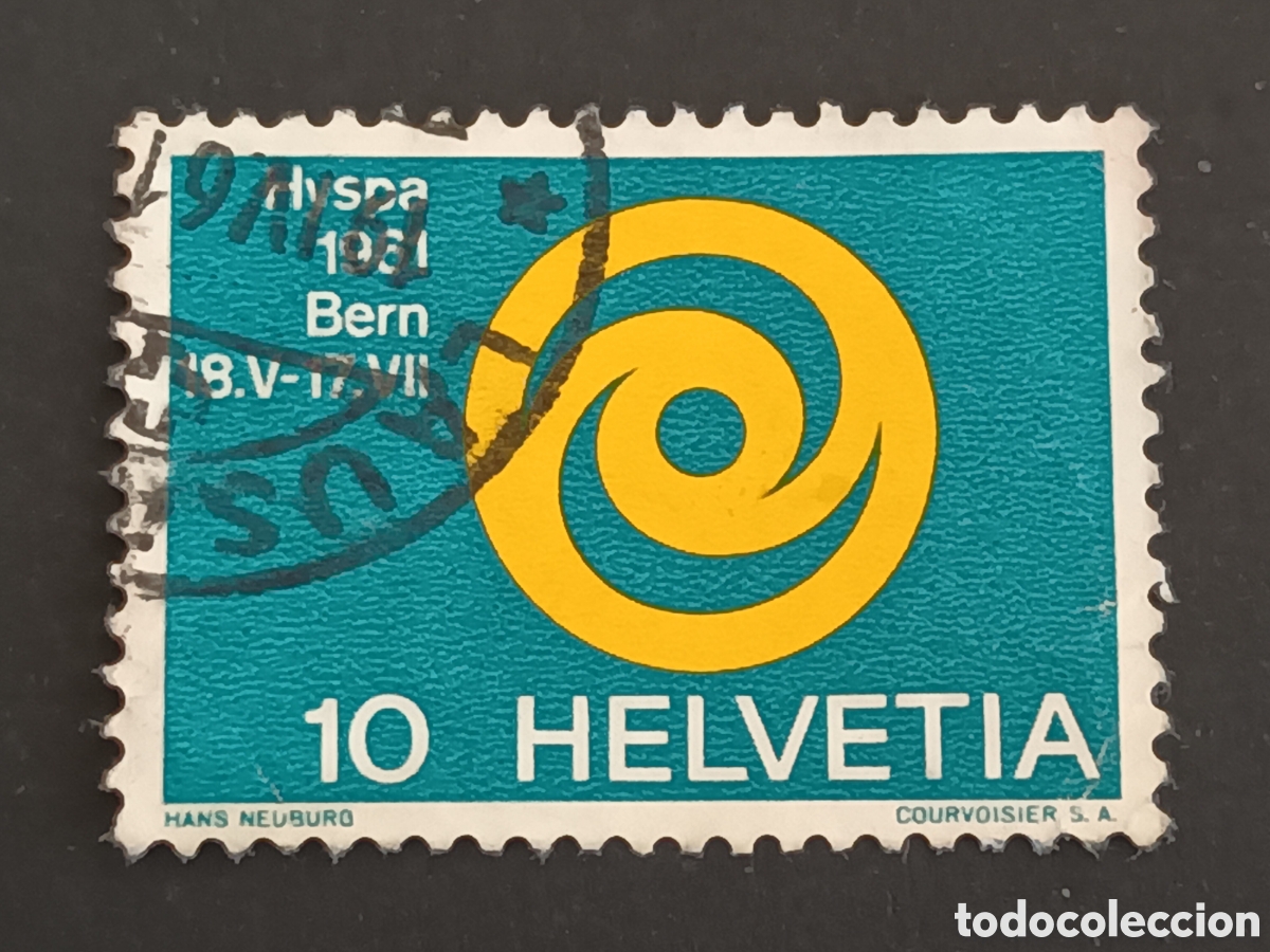 Sellos: SUIZA. 1961. USADO. - Foto 1