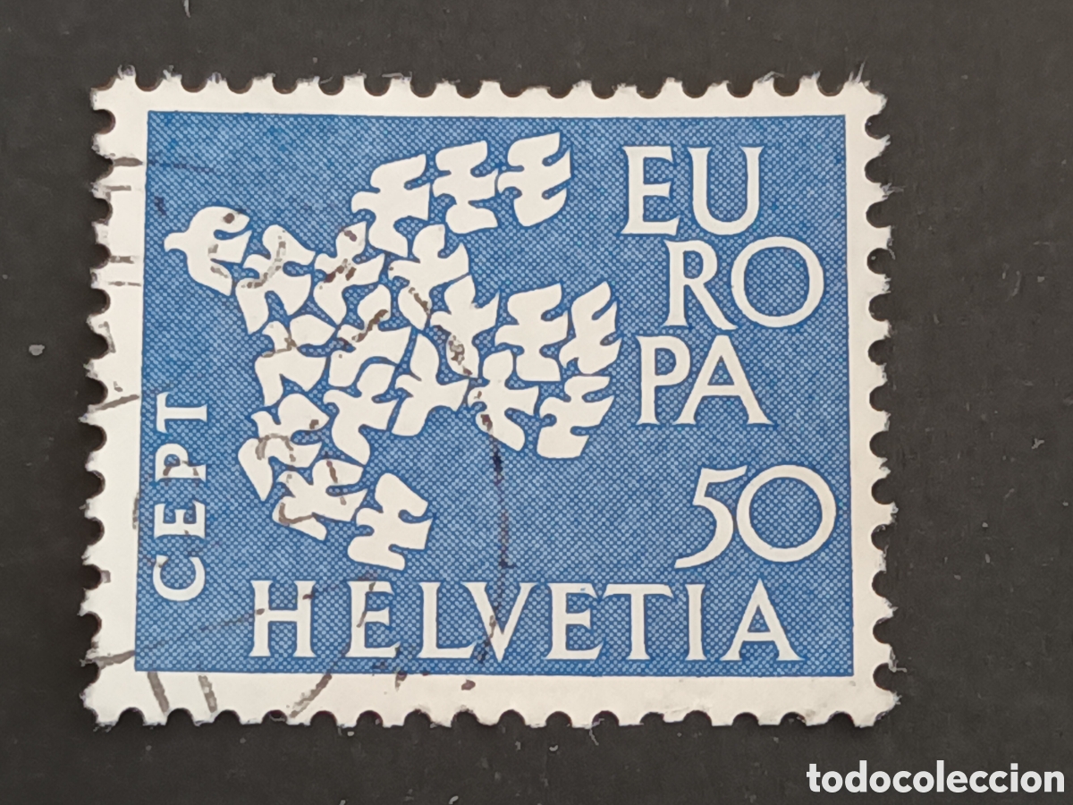 Sellos: SUIZA. 1961. USADO. - Foto 1