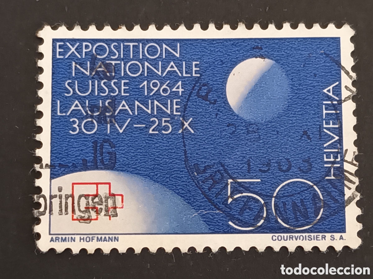 Sellos: SUIZA. 1963. USADO. - Foto 1