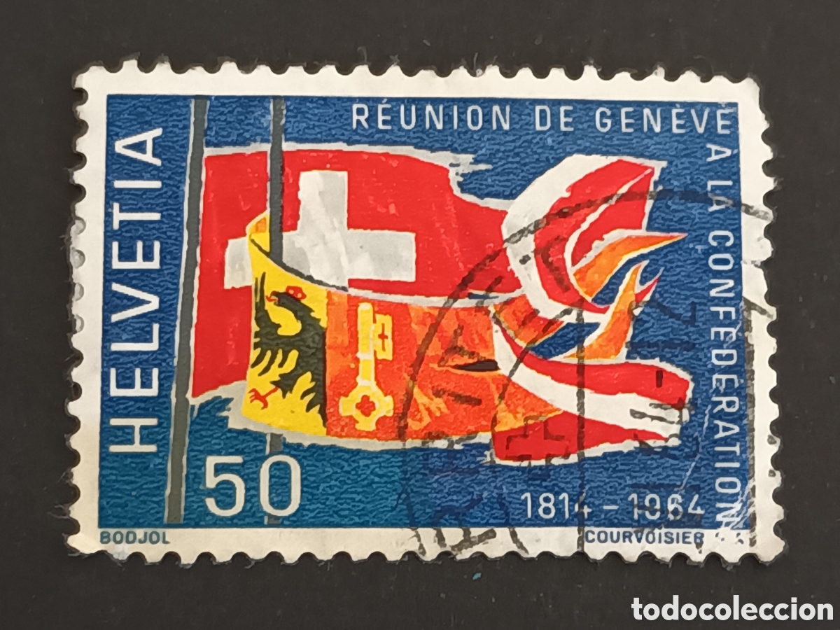 Sellos: SUIZA. 1964. USADO. - Foto 1