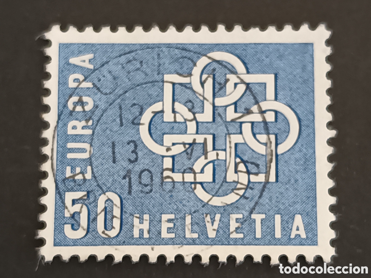 Sellos: SUIZA. 1959. USADO. - Foto 1