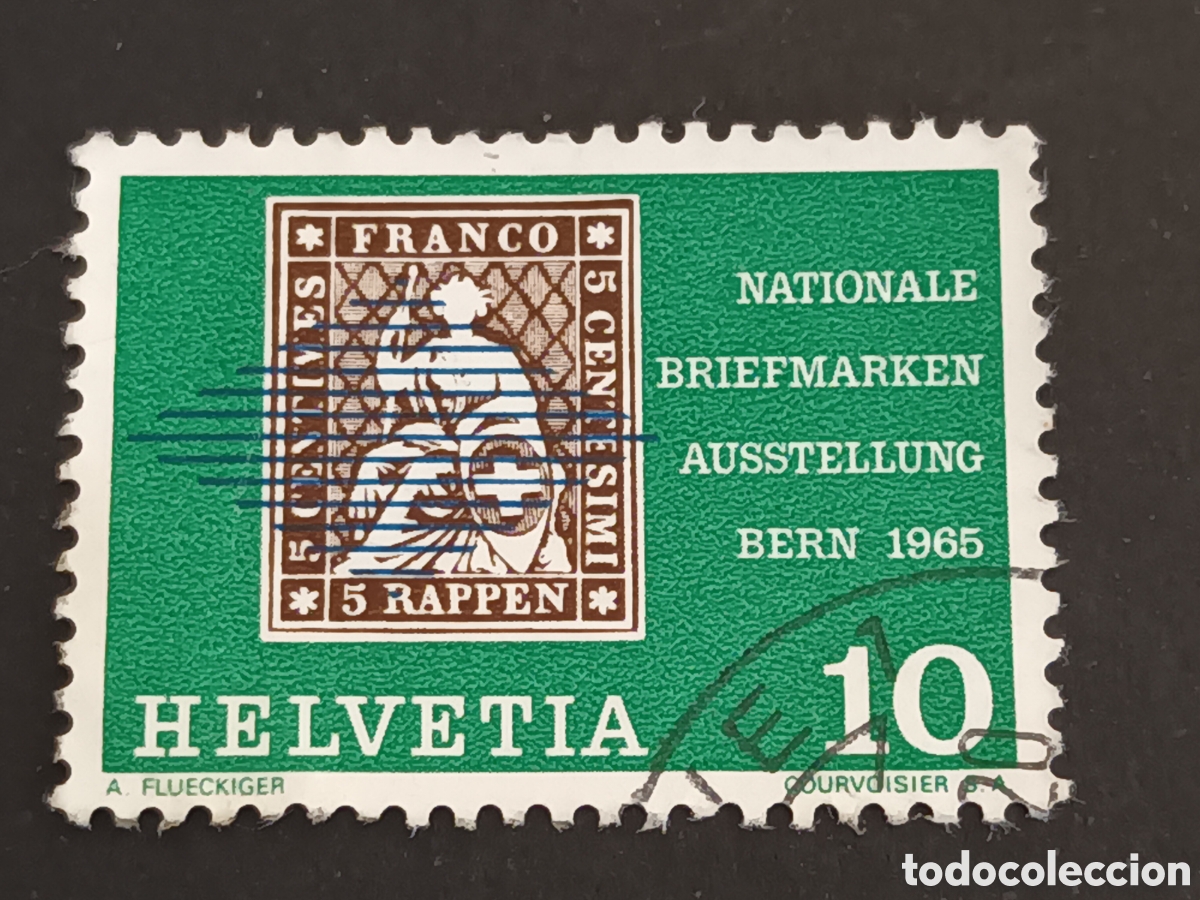 Sellos: SUIZA. 1965. USADO. - Foto 1