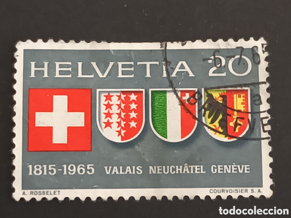 Sellos: SUIZA. 1965. USADO. - Foto 1