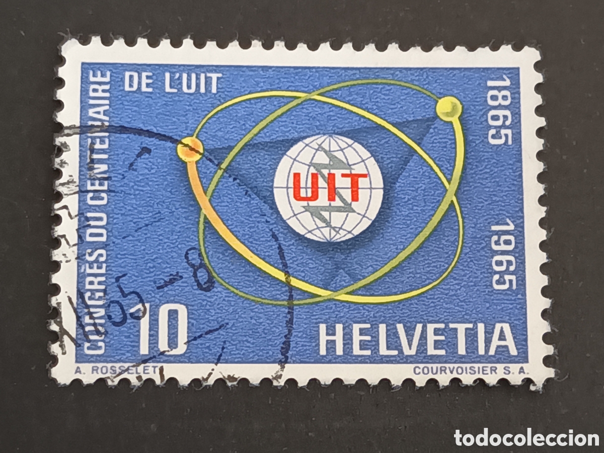 Sellos: SUIZA. 1965. USADO. - Foto 1