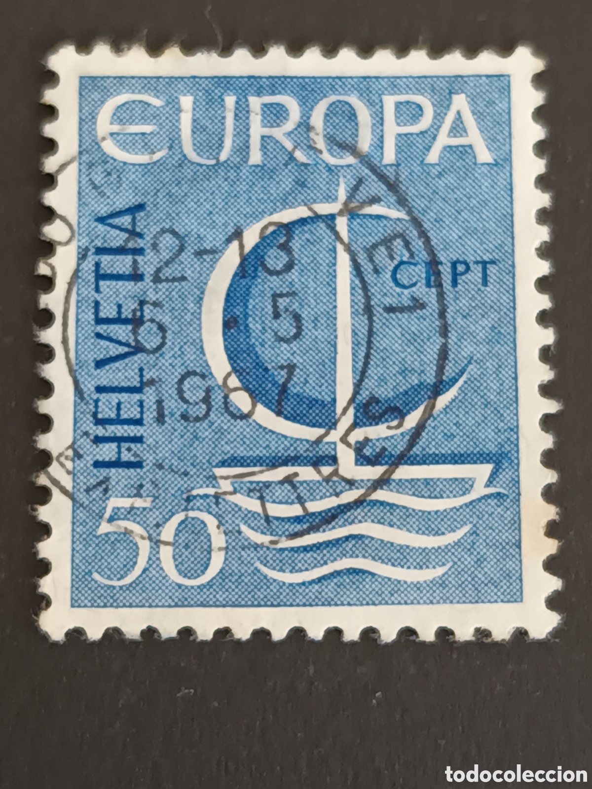 Sellos: SUIZA. 1966. USADO. - Foto 1