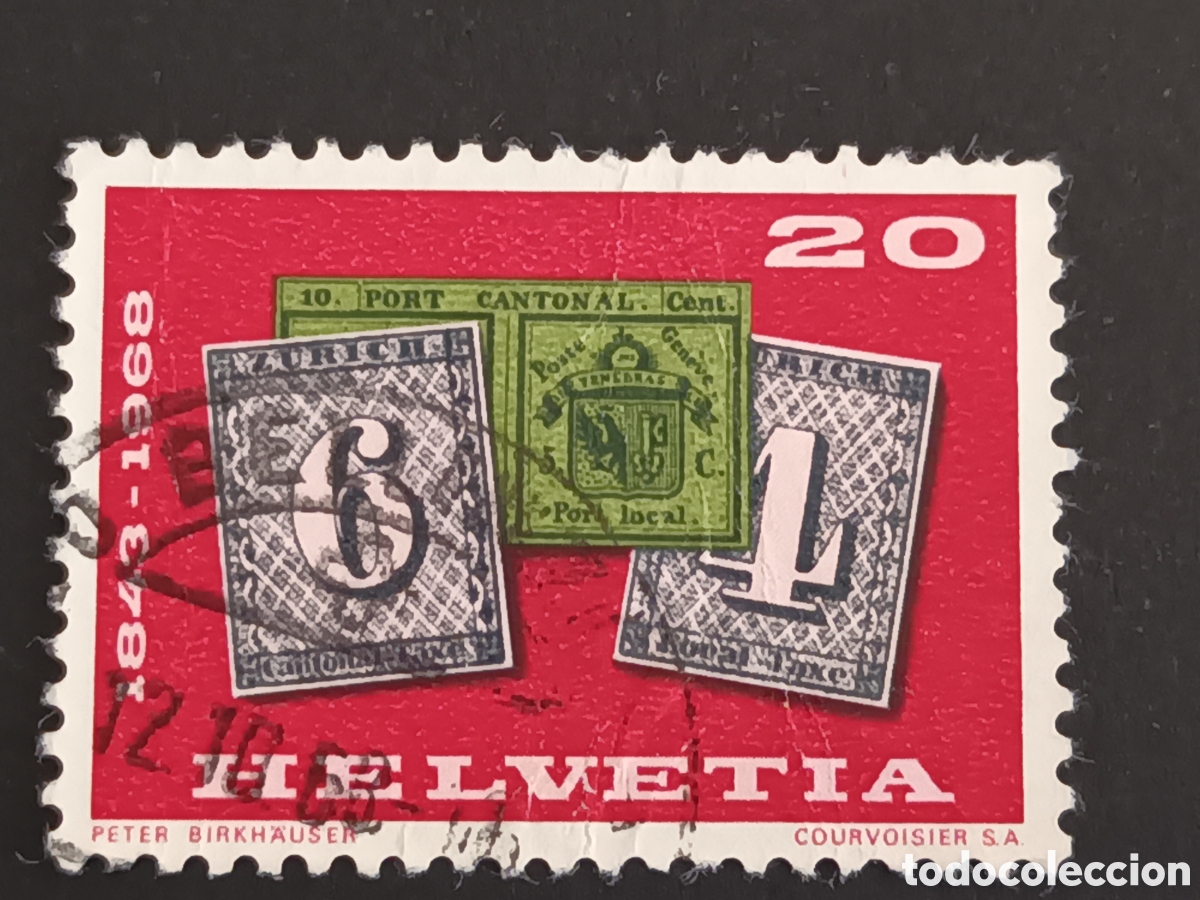 Sellos: SUIZA. 1968. USADO. - Foto 1