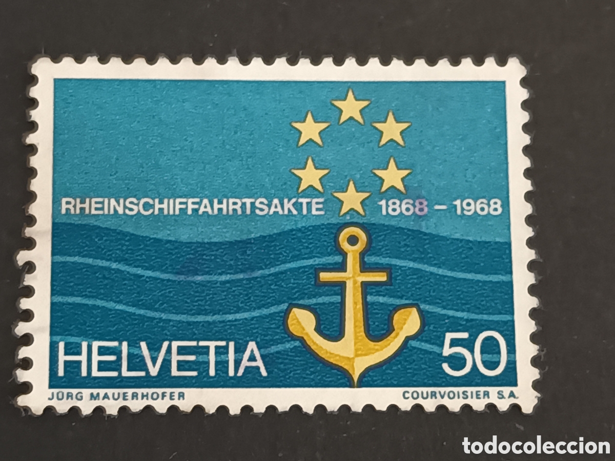 Sellos: SUIZA. 1968. USADO. - Foto 1