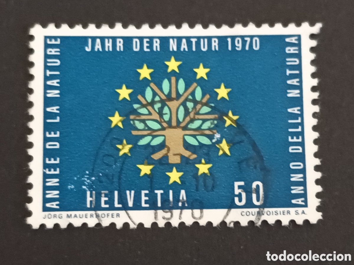 Sellos: SUIZA. 1970. USADO. - Foto 1