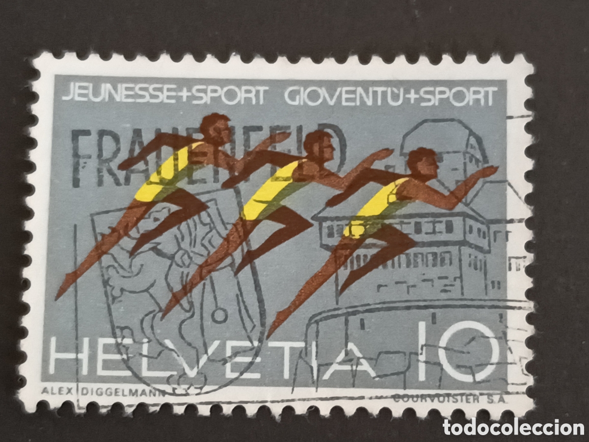 Sellos: SUIZA. 1971. USADO. - Foto 1