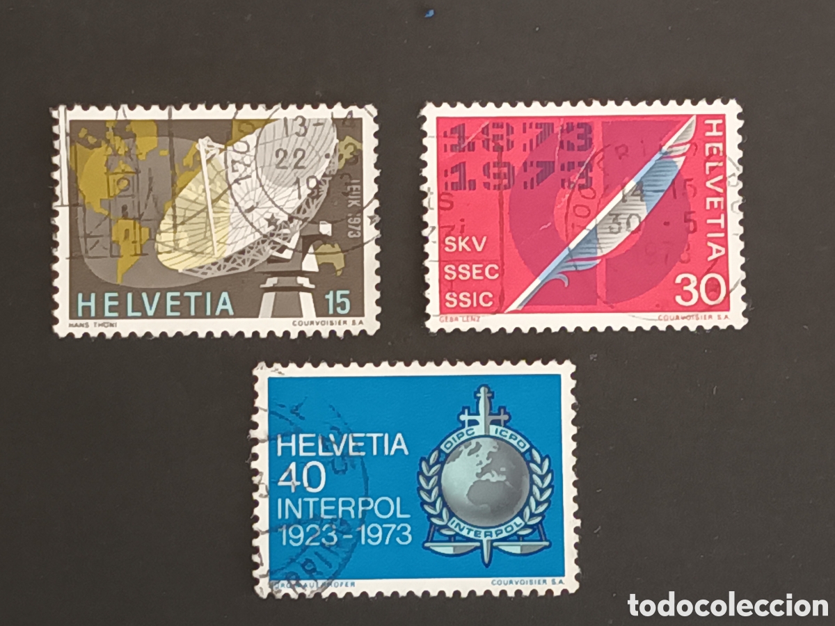 Sellos: SUIZA. 1973. USADOS. COMPLETA. - Foto 1