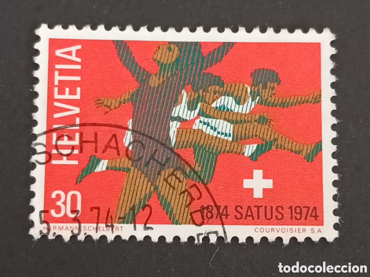 Sellos: SUIZA. 1974. USADO. - Foto 1