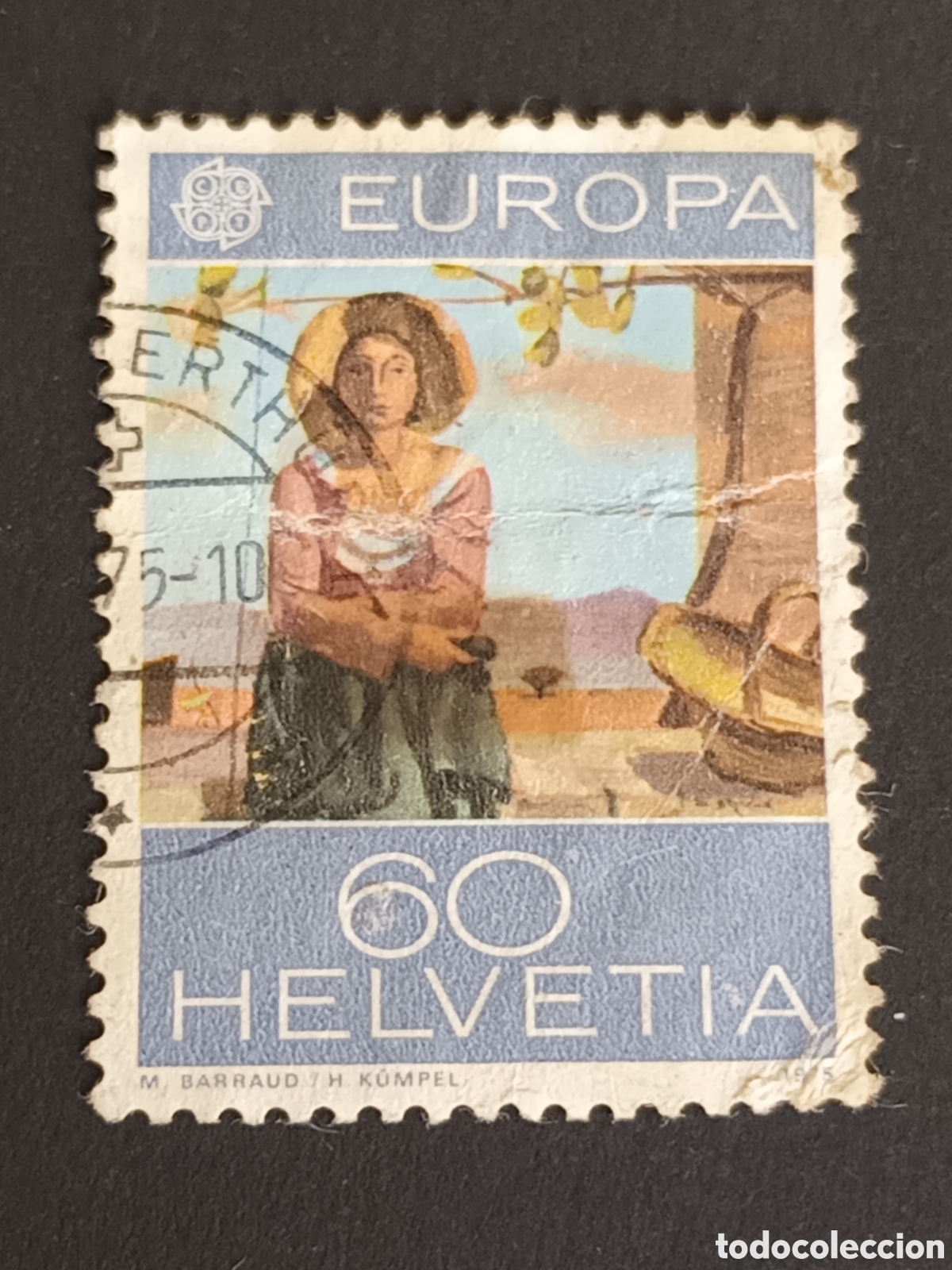 Sellos: SUIZA. 1975. USADO. - Foto 1