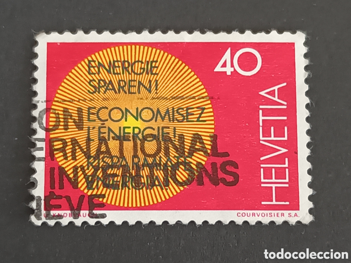 Sellos: SUIZA. 1976. USADO. - Foto 1