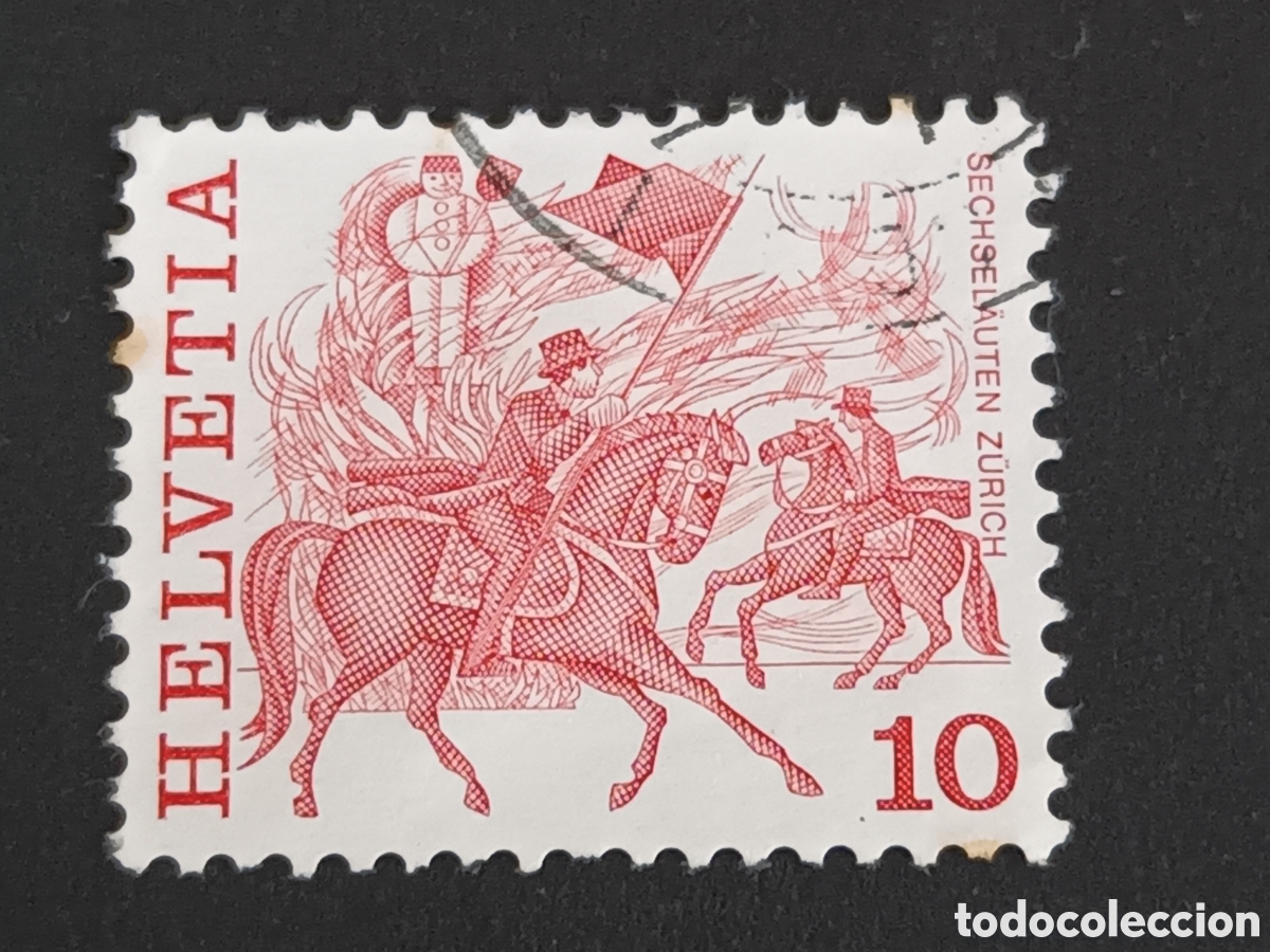 Sellos: SUIZA. 1977. USADO. - Foto 1