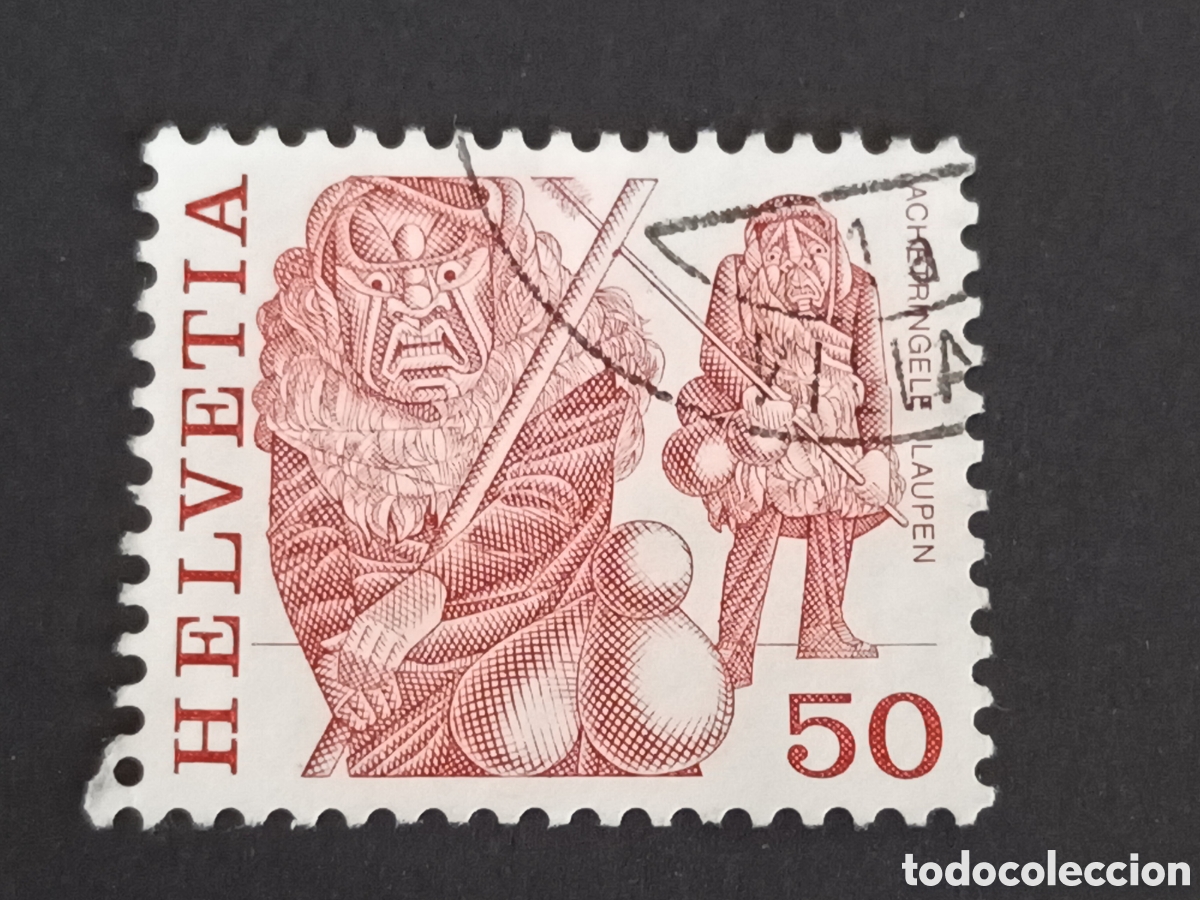 Sellos: SUIZA. 1977. USADO. - Foto 1