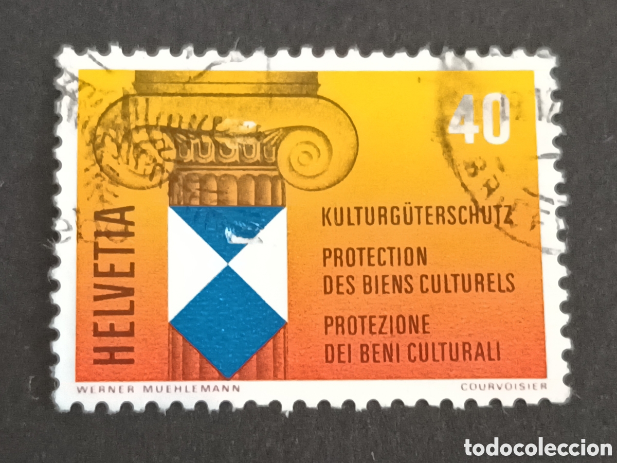 Sellos: SUIZA. 1977. USADO. - Foto 1