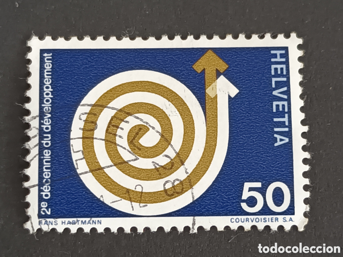 Sellos: SUIZA. 1971. USADO. - Foto 1