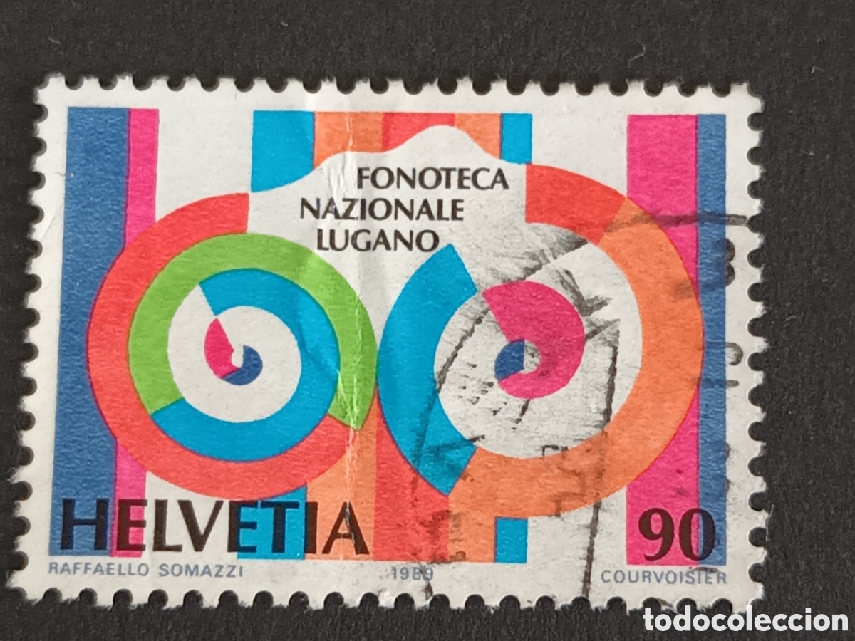 Sellos: SUIZA. 1989. USADO. - Foto 1