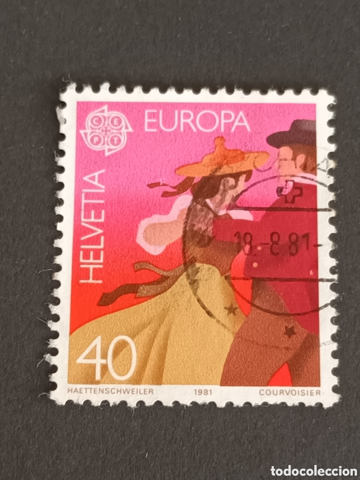 Sellos: SUIZA. 1981. USADO. - Foto 1