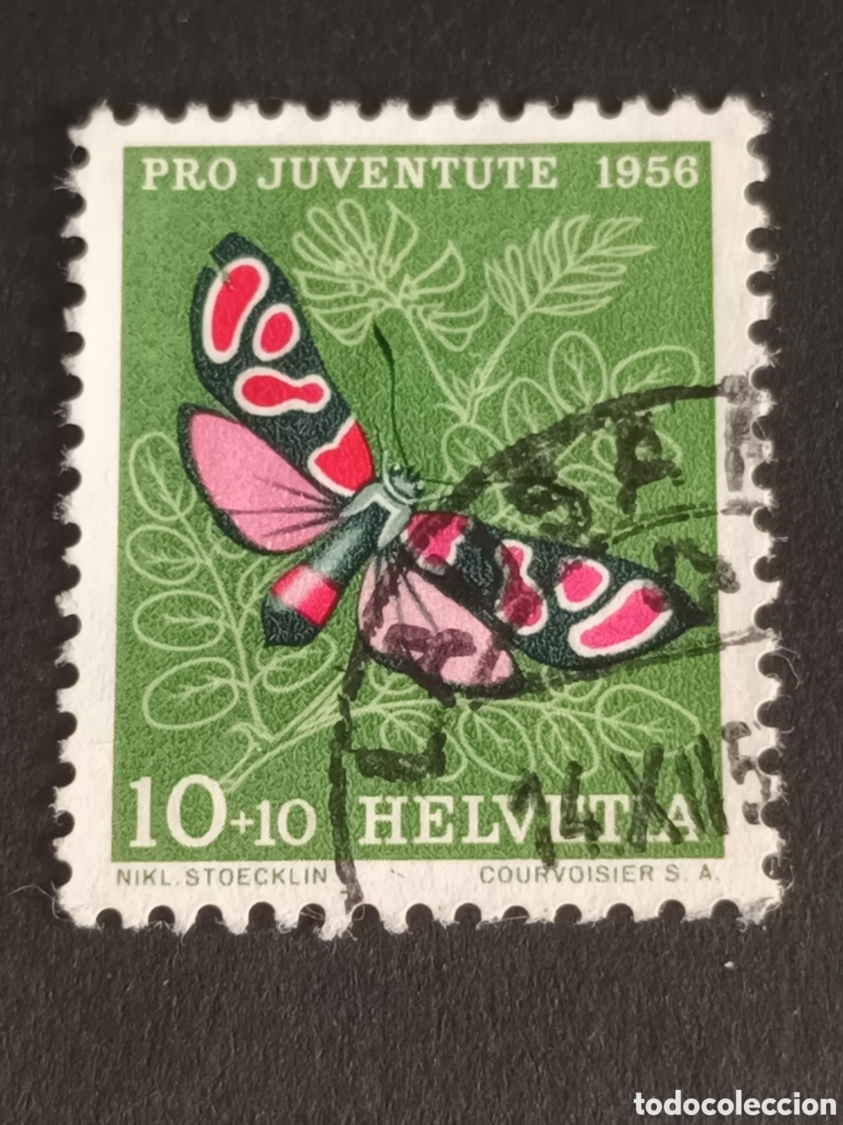 Sellos: SUIZA. 1956. USADO. - Foto 1