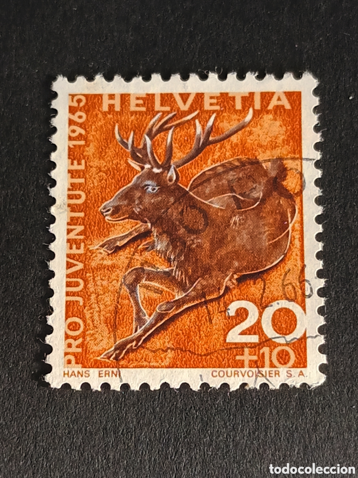Sellos: SUIZA. 1965. USADO. - Foto 1