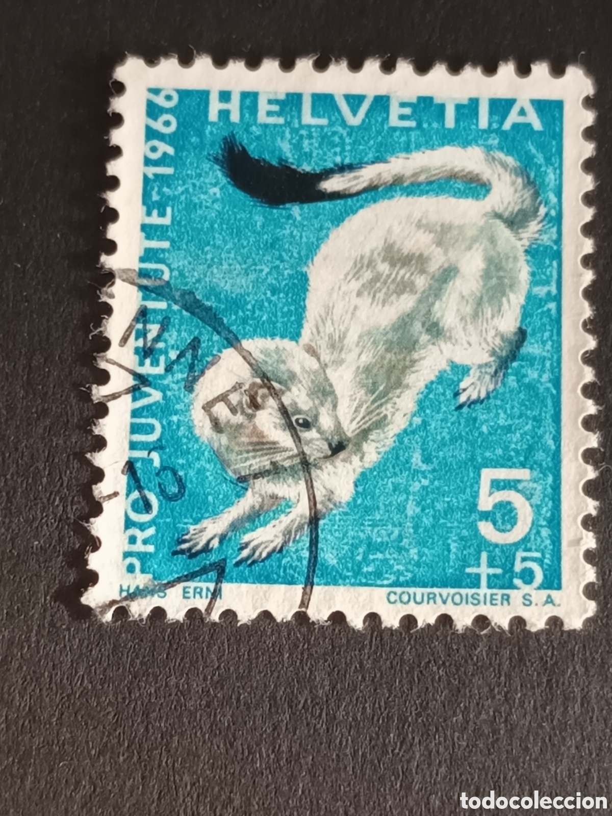 Sellos: SUIZA. 1966. USADO. - Foto 1