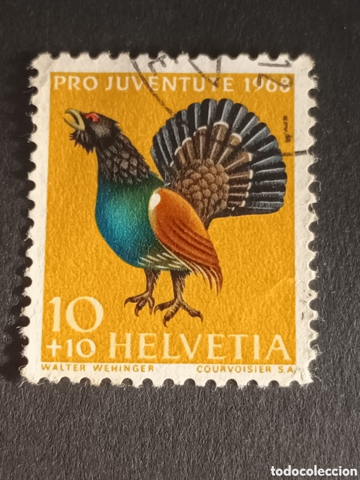 Sellos: SUIZA. 1968. USADO. - Foto 1